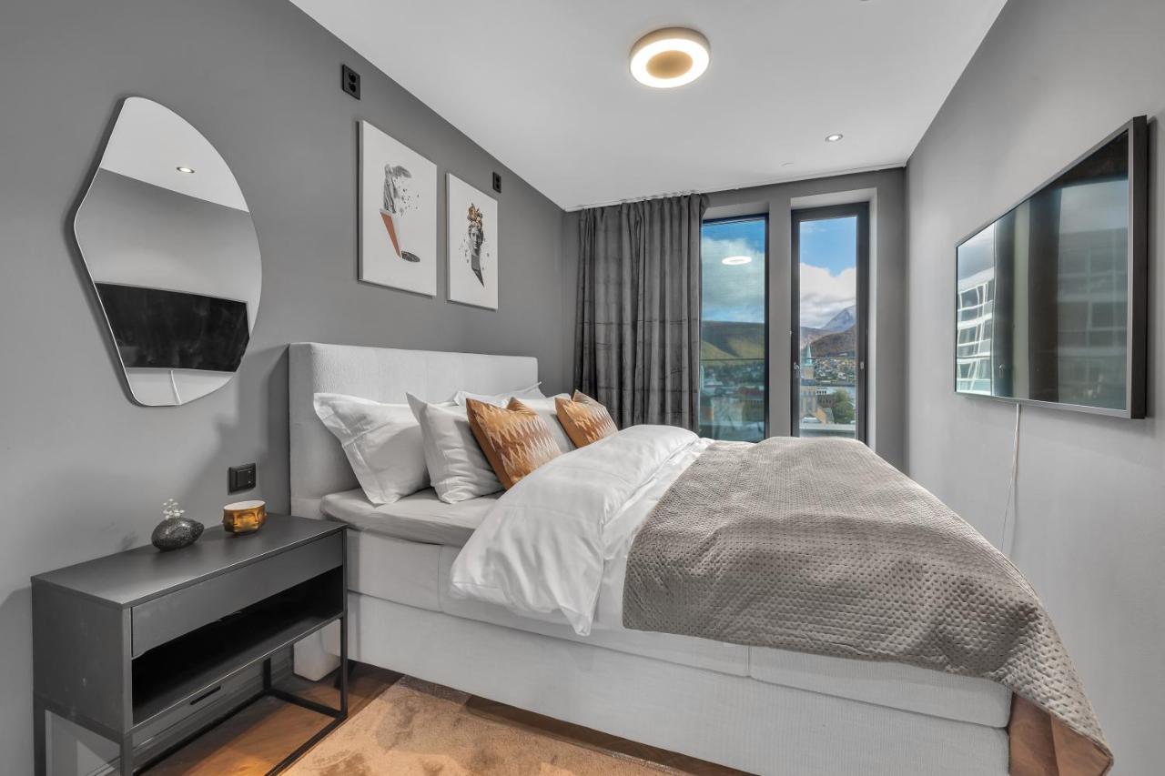 Penthouse In Downtown Tromso New Apartman Kültér fotó